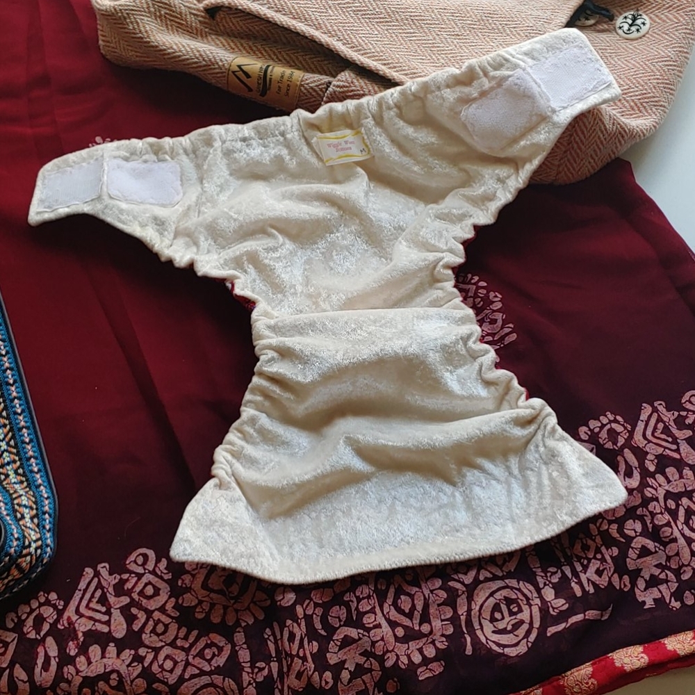 CUTE! Wiggle Worm Bottoms Bumbly Bee Diaper Cover - Picture 6 of 12